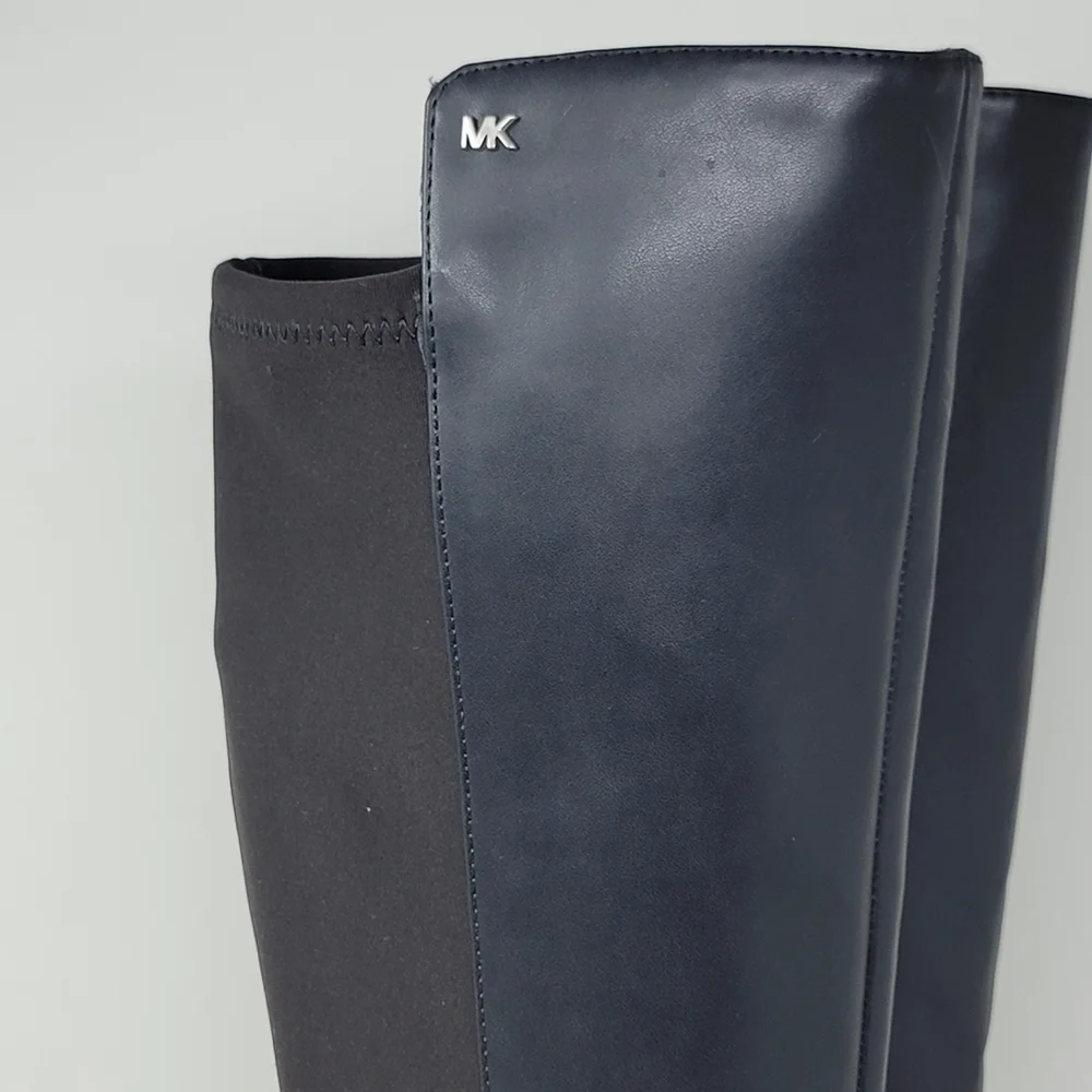 Michael Kors Women's Bromley Over The Knee Flat Riding Black Boot Size 5.5 New